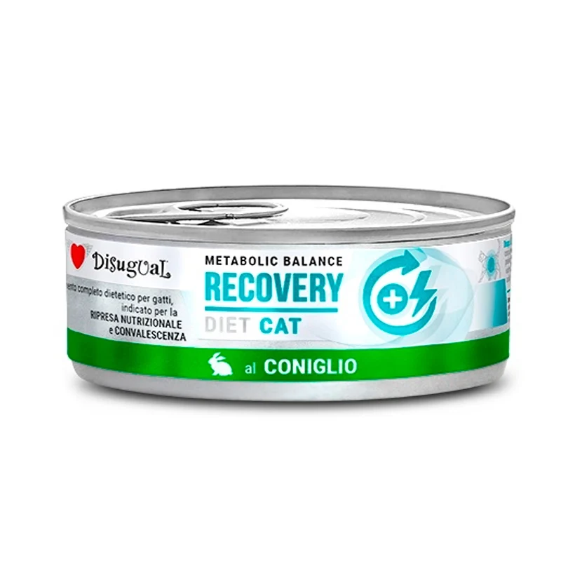 Disugual Diet Lata Recovery de Conejo para Gatos