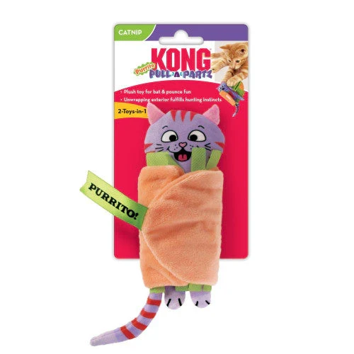 KONG pull-a-partz purrito | Juguete para gatos