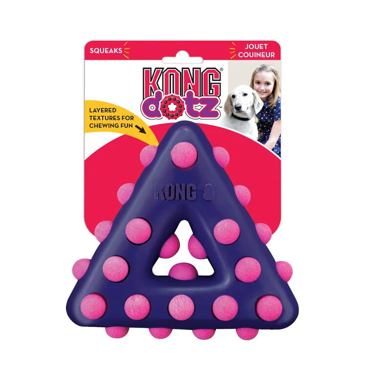 KONG Dotz Triangle Juguete para Perros