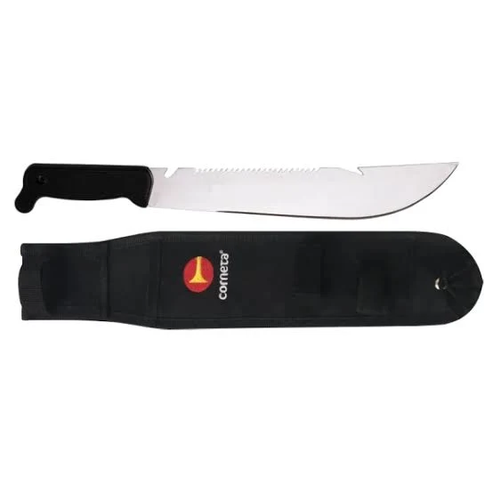 Machete Rambo C/Funda Niquelado X Unidad