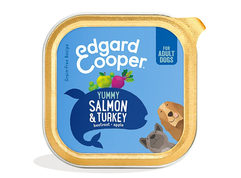 Edgard Cooper | Salmón y Pavo con remolacha manzana y espinacas | 150g