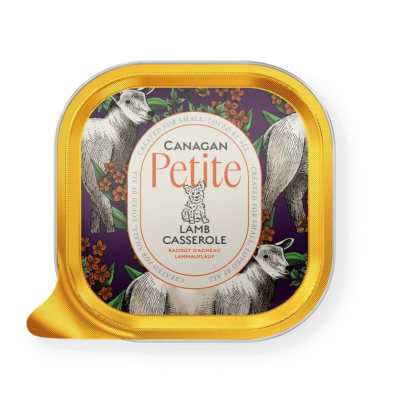 CANAGAN | Petite Cazuela de Cordero Paté para perros pequeños 100g