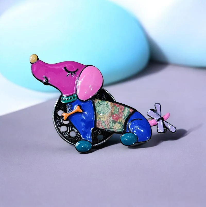 Broche Perrito Artist Dog