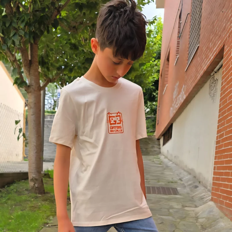Camiseta Unisex niñ@s "El mundo cambia con tu ejemplo, no con tu opinión"