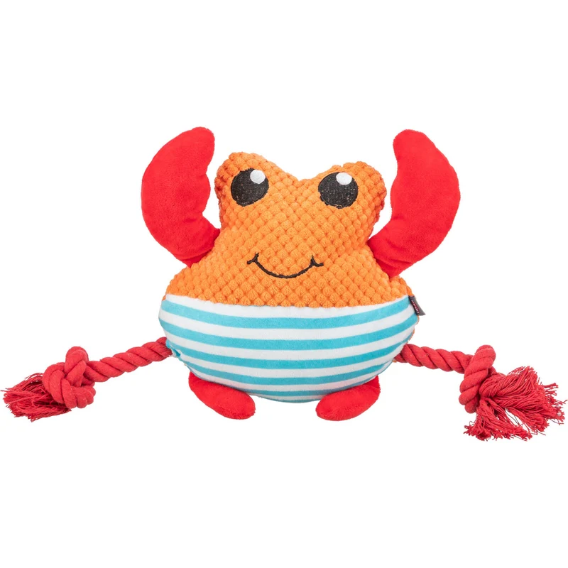 Cangrejo de peluche con cuerdas - 28cm