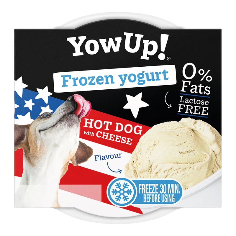 Helado de yogur sabor Hot Dog 110 g | YowUp!