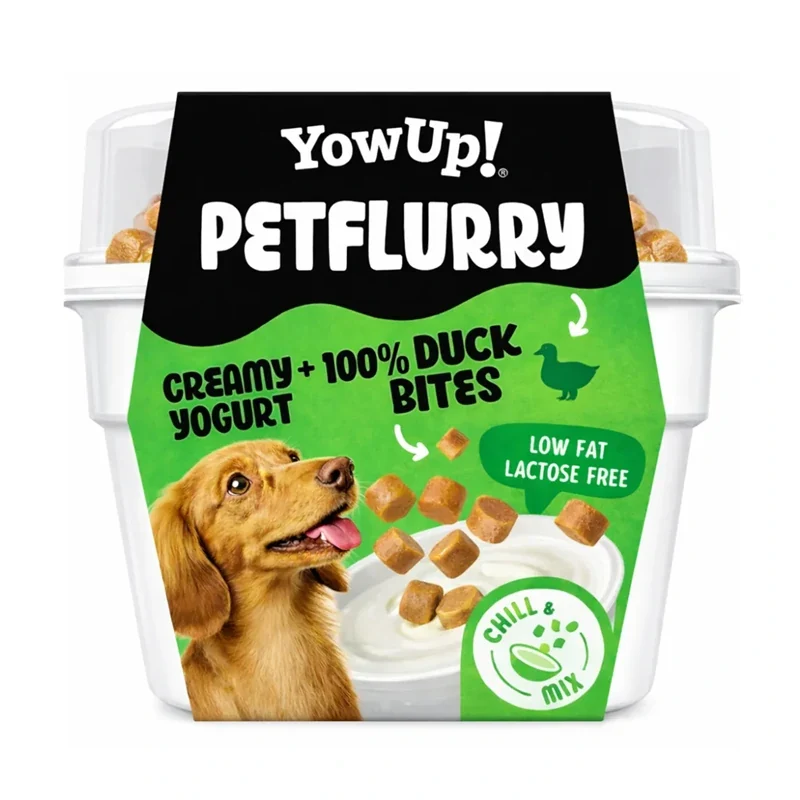 PetFlurry con Topping de Pato | YowUp | Helado para Perros