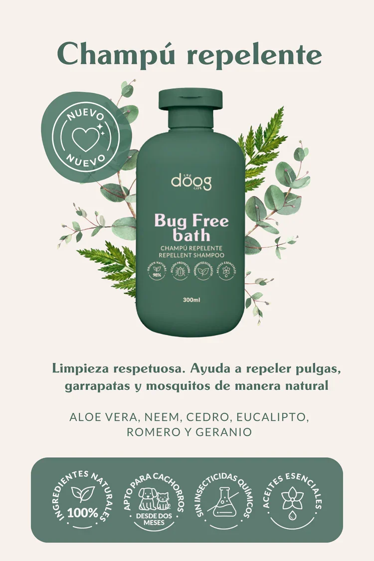 Champú repelente Doog Life | Limpia y protege a tu peludo