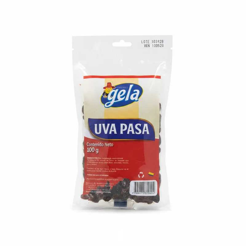 Uvas pasas x 100 grs
