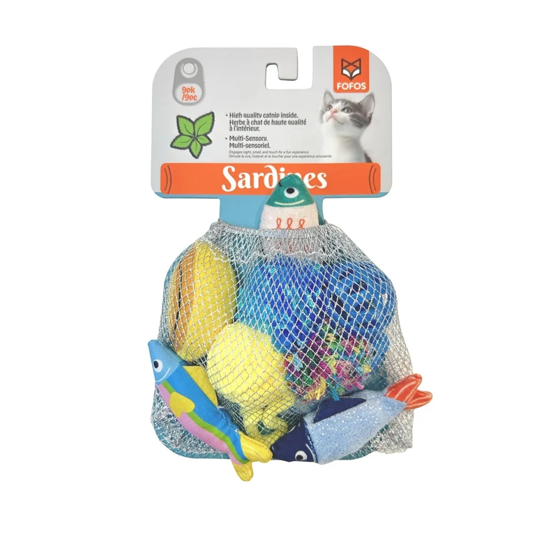 Sardina para Gato 9 Piezas