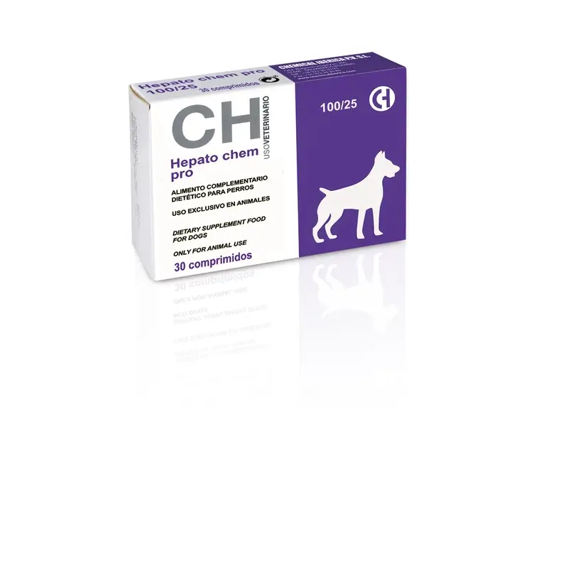 Chemical Hepato Chem Pro 100/25, 30 comprimidos