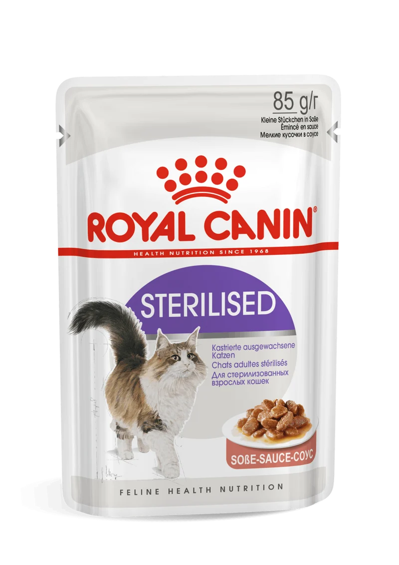 Royal Canin Sterilised 85 Gr (Salsa)