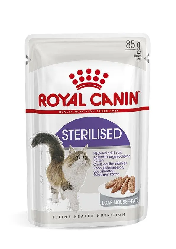 Royal Canin Sterilised 85 Gr (Paté)