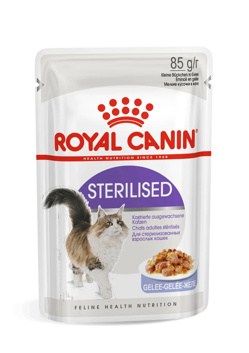 Royal Canin Sterilised 85 Gr (Gelatina)