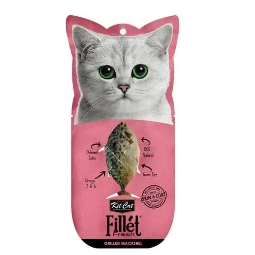 Kit Cat Filletfresh - Caballa A La Parrilla 30g