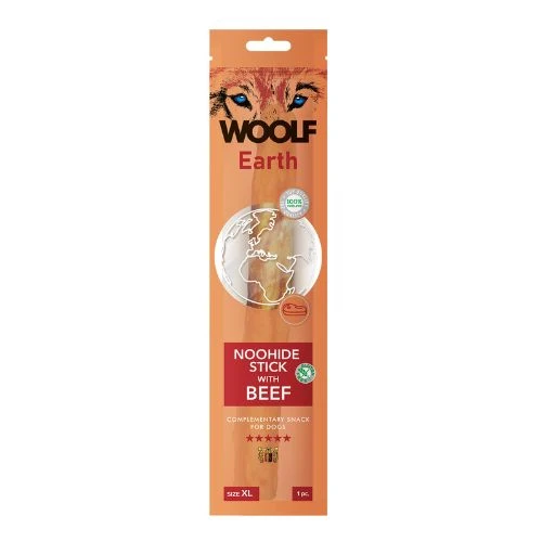 Snack Woolf Earth XL Barrita - Salmón, Atún, Ternera o Conejo