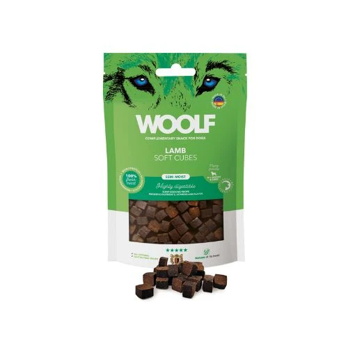 Snacks semihúmedos Woolf - Cordero - Snacks Para Perros