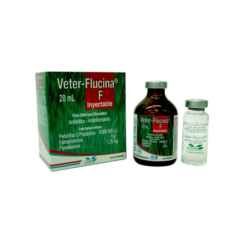 Veter-Flucina Inyectable X 20 Ml