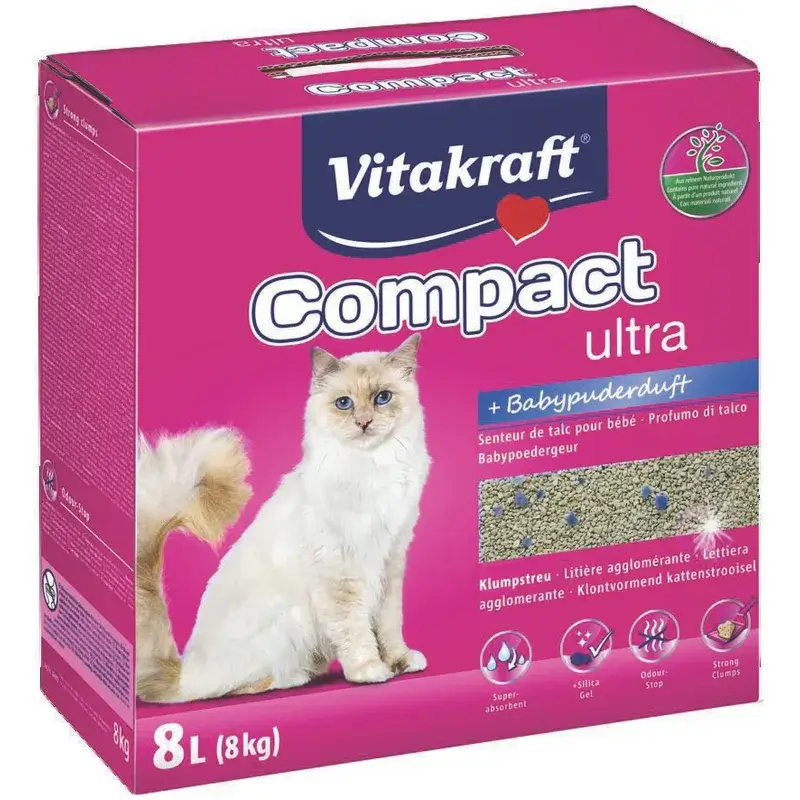Vitakraft Arena Aglomerante Ultra Sílica 8 kg