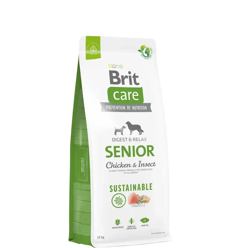 Brit Care Dog Sustainable Senior Frango 12 kg