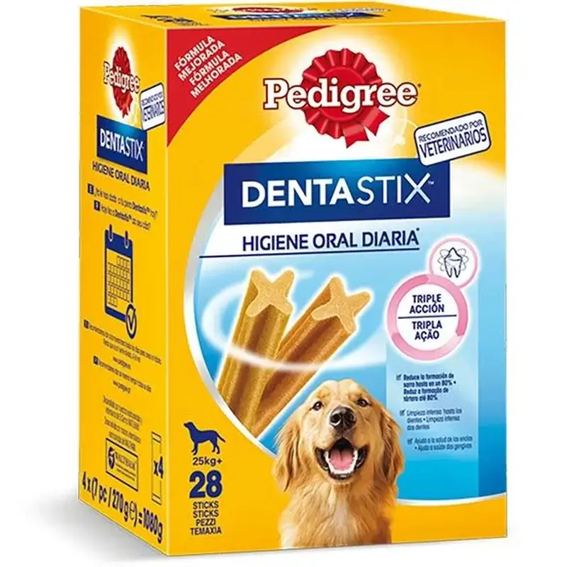 Dentastix 28 unidades 4x1080 g + 25 kg