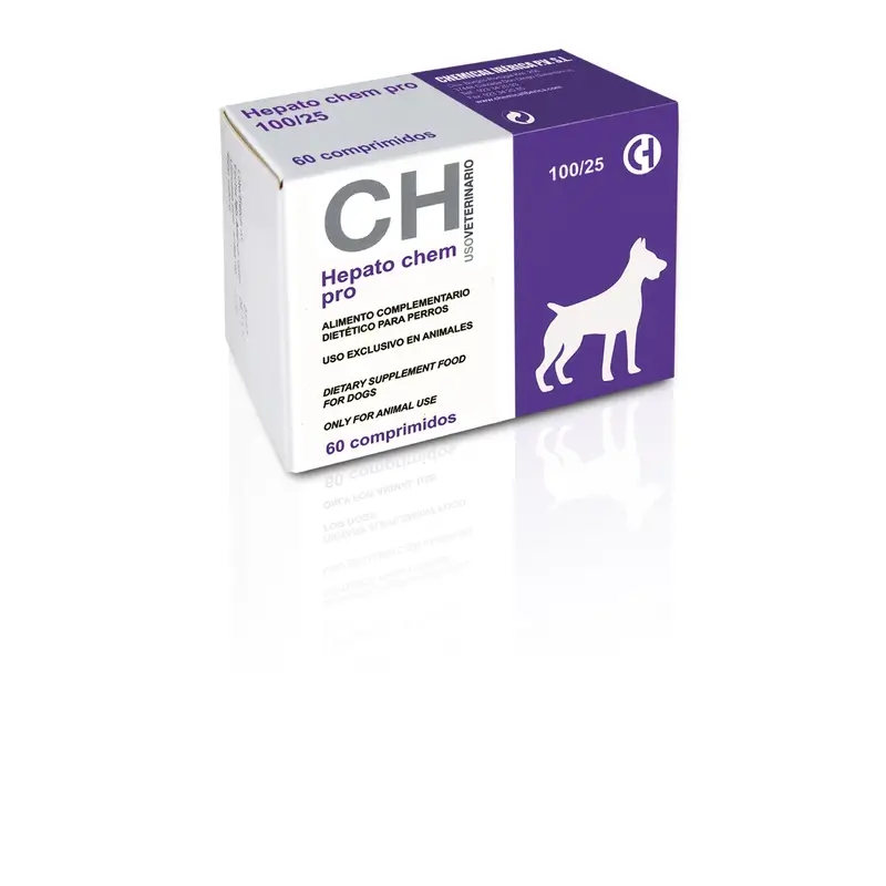 Chemical Hepato Chem Pro 100/25, 60 comprimidos