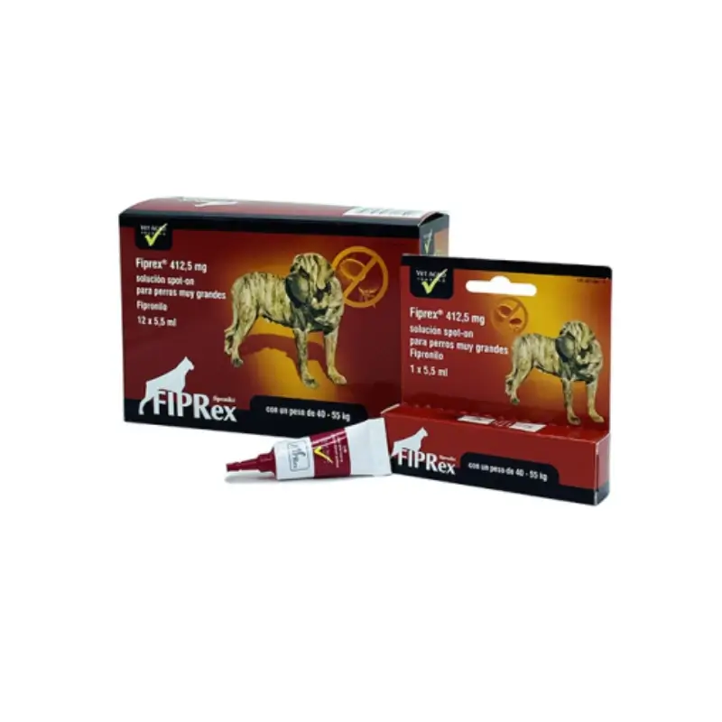 Produto químico Fiprex XL (cães de 40 a 55 kg), 1 pipeta