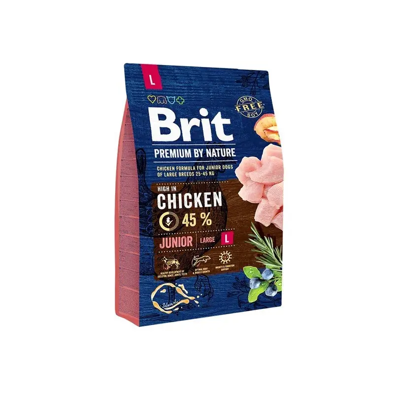 Brit Premium Dog Nature- Junior L 3Kg