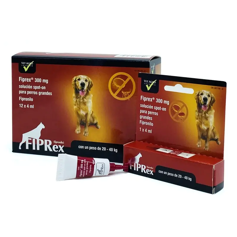Chemical Fiprex L (Perros 20-40Kg), 1 Pipeta