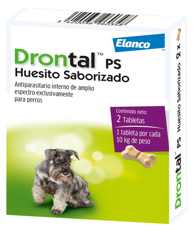 Drontal sabor a hueso perro