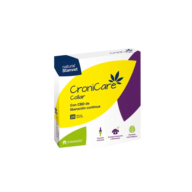 Cronicare collar CBD Stanvet para perros y gatos