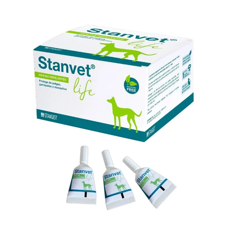 Pipetas Stanvet Life para perros y gatos