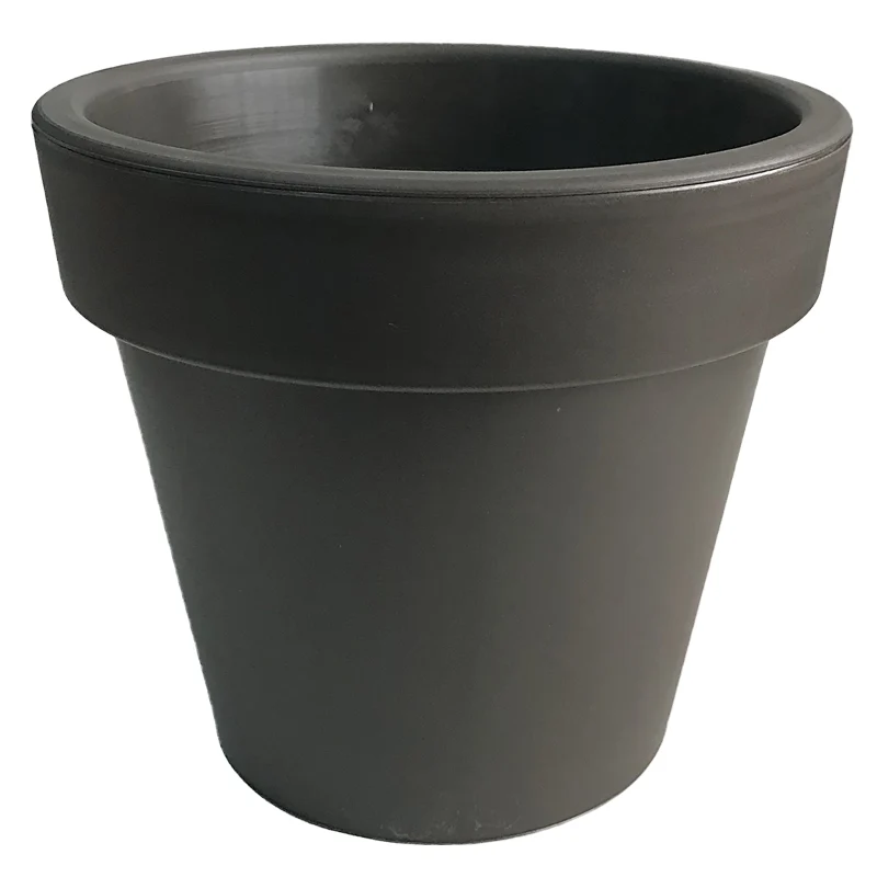 Maceta Milan 22 cm Wengue