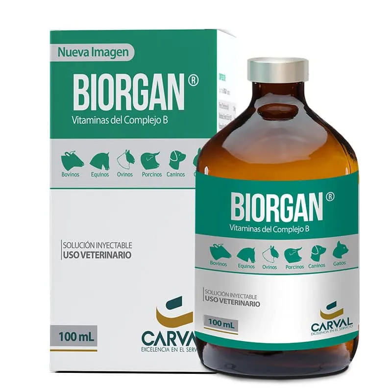 Biorgan 250 ML Inyectable vitamina