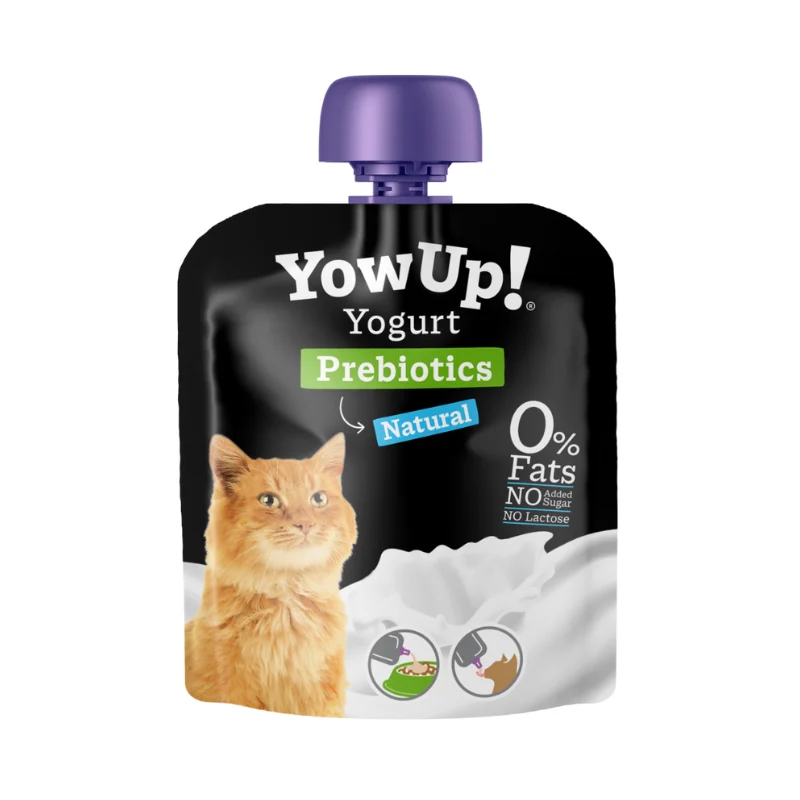 Yogurt Natural con Prebióticos para Perros y Gatos