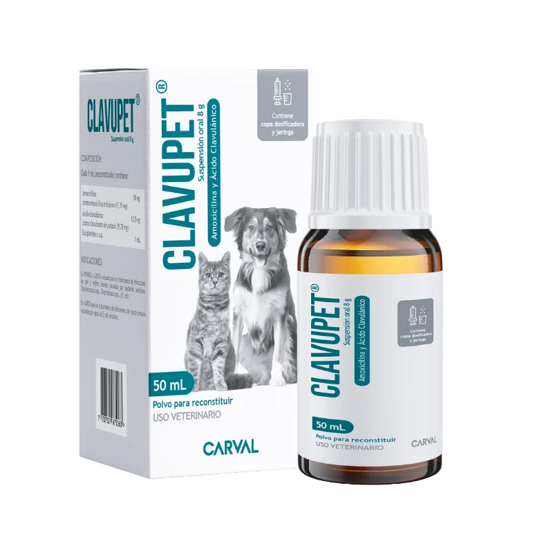 Clavupet x 50 ml. Antibiótico