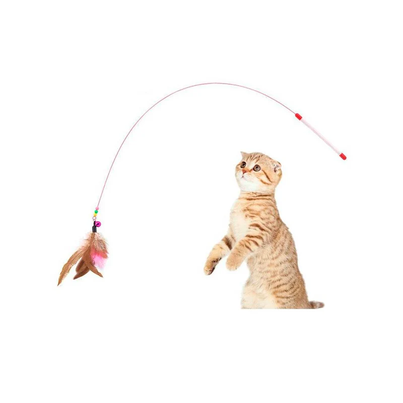 Varas con Plumas para Gato