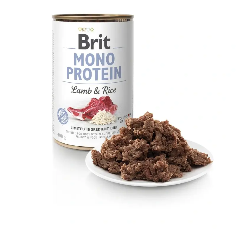 Brit Care Mono Protein Cordero Arroz 6x400g