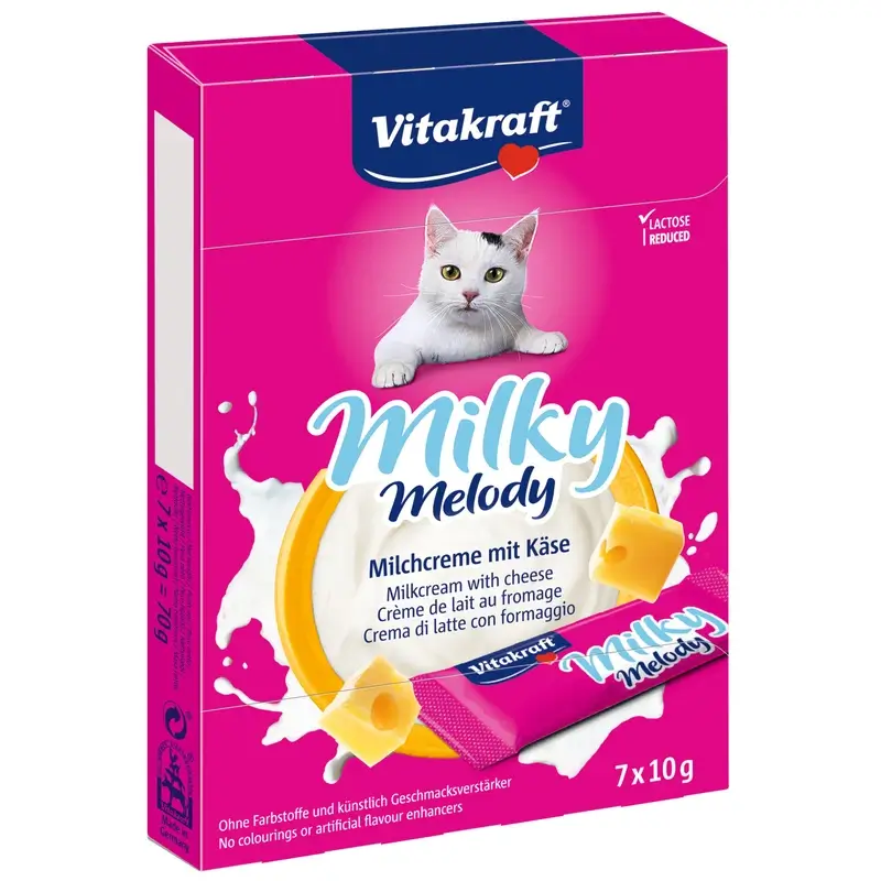 Vitakraft Milky Melody Queijo 11x70 gramas