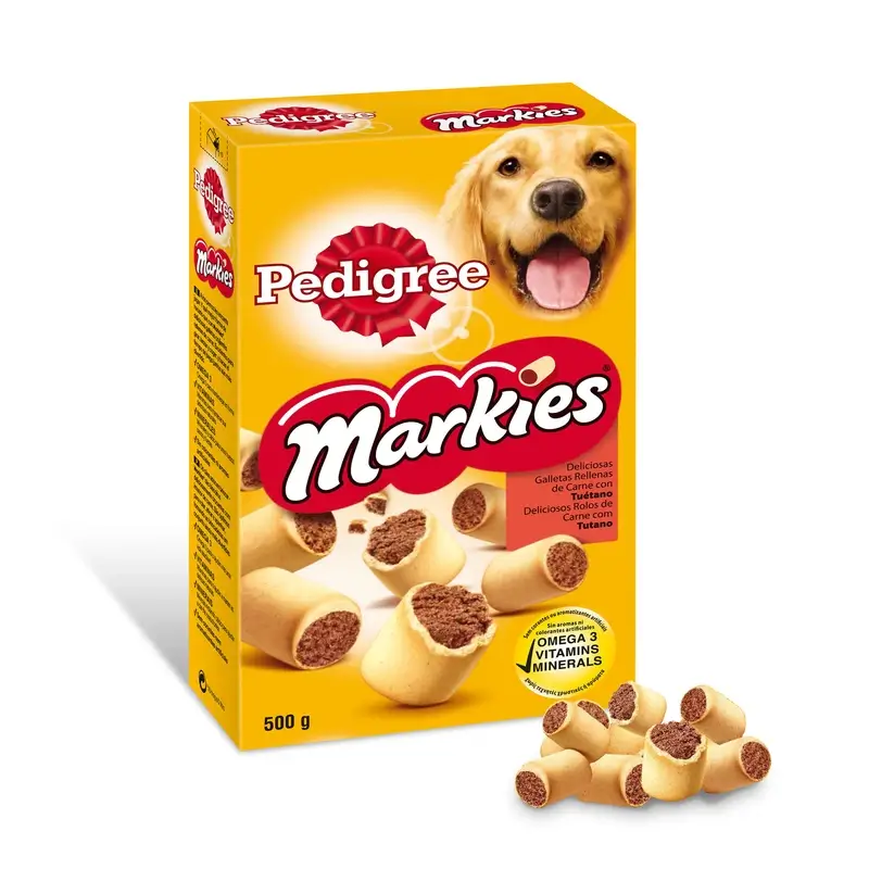 Pedigree Snacks Markies 12 x 500 gramas