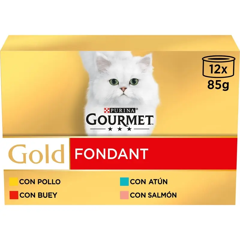 Conjunto de Fondant Gourmet Gold - Sortido 8x12x85 gramas