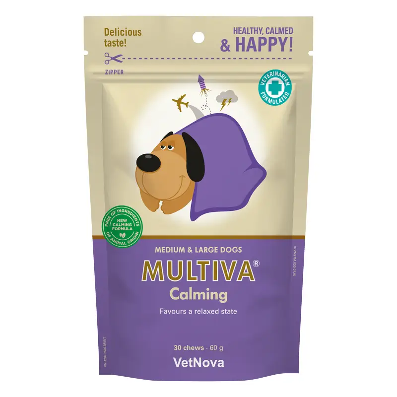 Multiva Calming Medium & Large Dogs, 30 chews