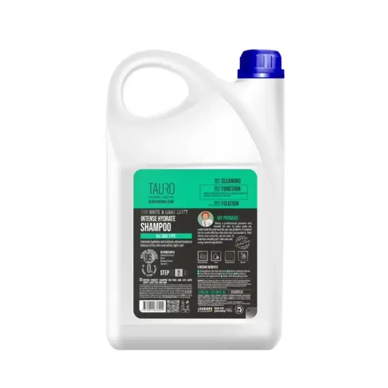 Tauro Pro Line Champu Hydrate Pelo Blanco, 3785 ml
