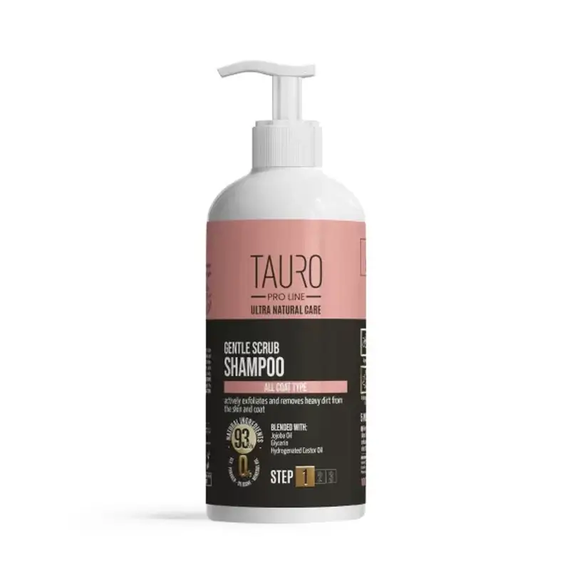 Tauro Pro Line Champu Gentle Scrub, 1000 ml