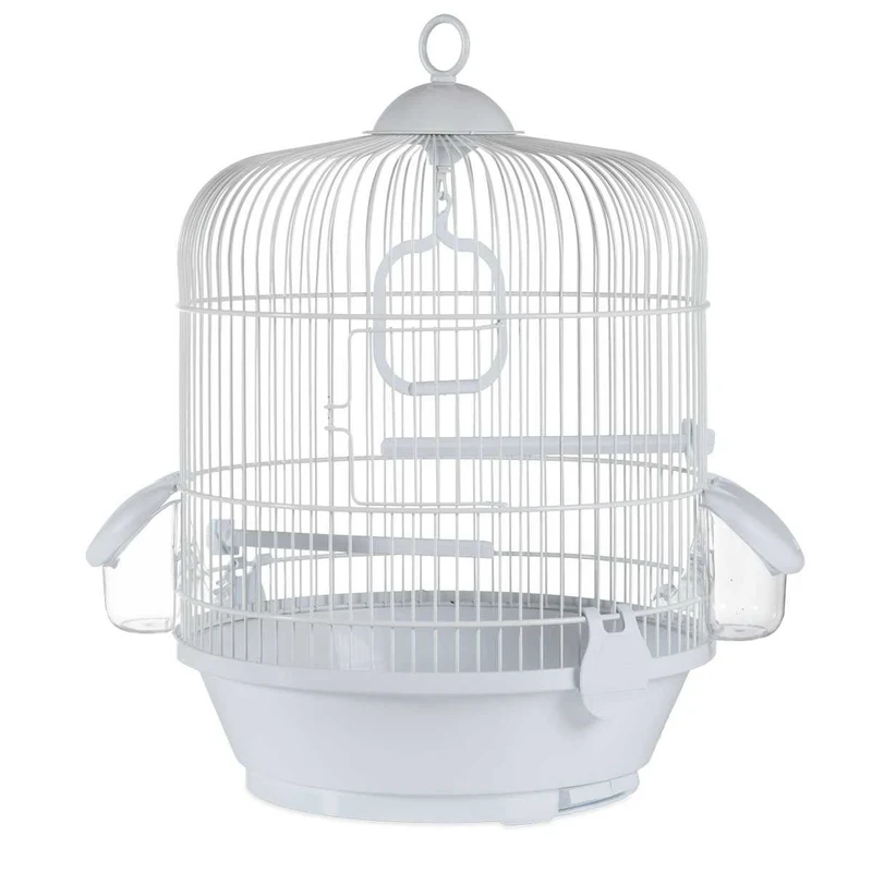 Jaula Voltrega 716 Blanca - 40 X 31,5 Cm - 40 X 31,5 Cm