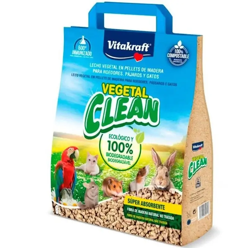 Vitakraft Vegetal Clean Universal 5 litros, 2,5 quilos, 2