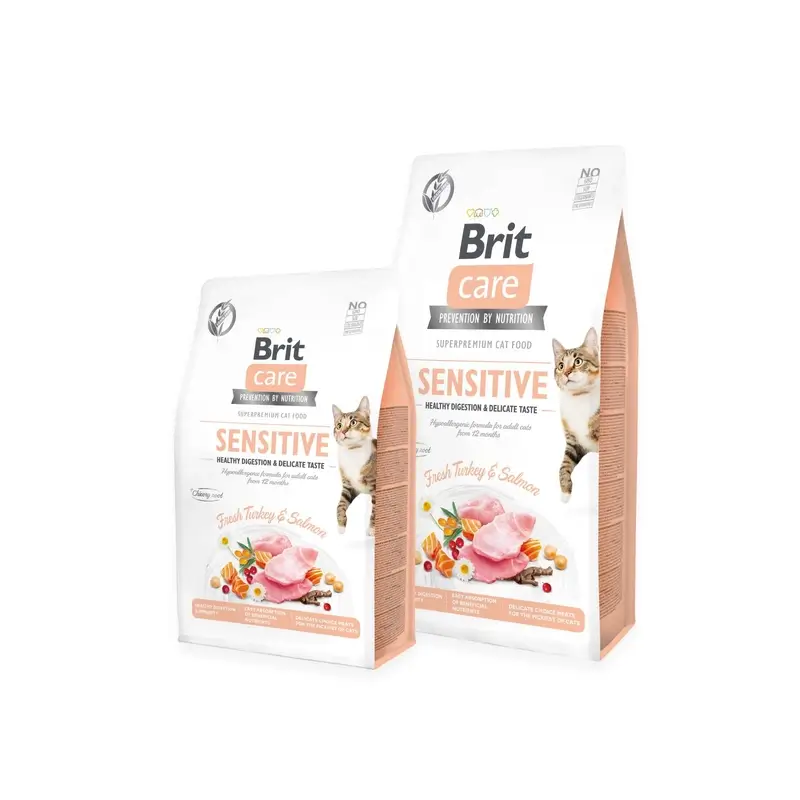 Brit Care Cat Grain Free Healthy Digest Taste 400 gramas