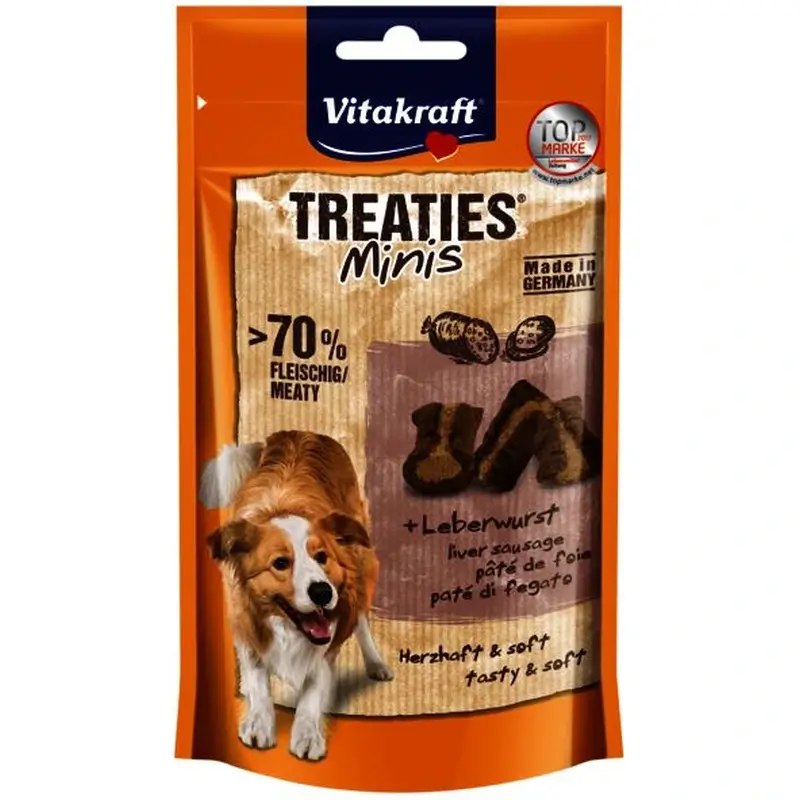 Vitakraft Treaties Minis Salmão e Ómega 3 8x48 gramas