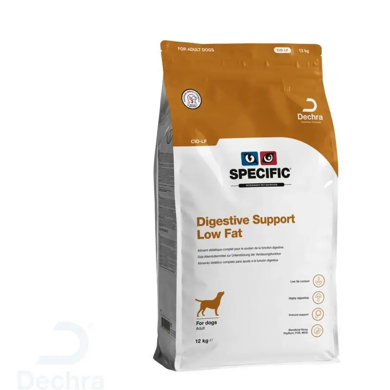 Specific Digestive Support Low Fat Cid Lf 12 quilos
