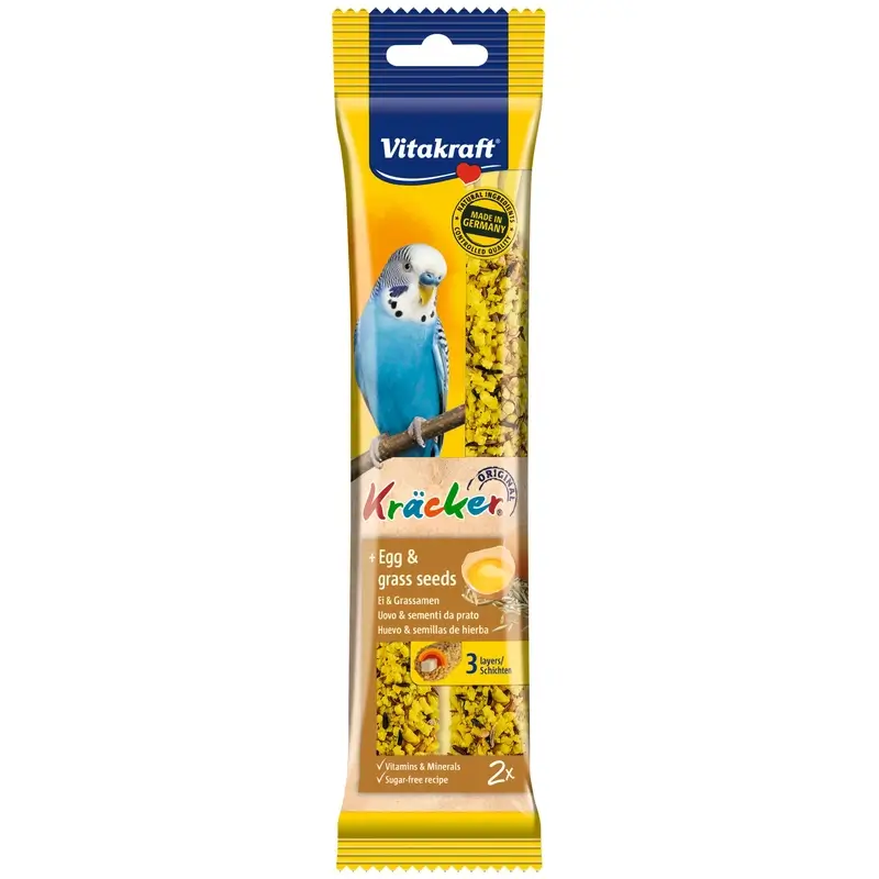 Vitakraft Barritas Periquito Huevo Y Semilla 7x2 unidades